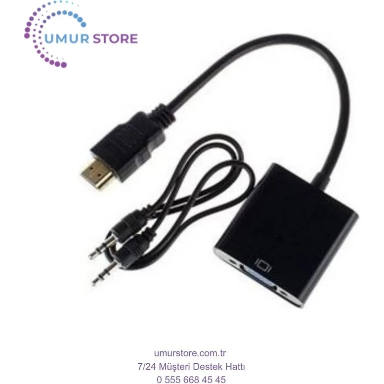Herz HDMI To VGA Dönüştürücü