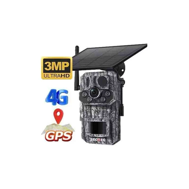 Pulmix 3 Sensörlü Gps Destekli 4g Sim Kartlı Solar Foto Kapan Kamera