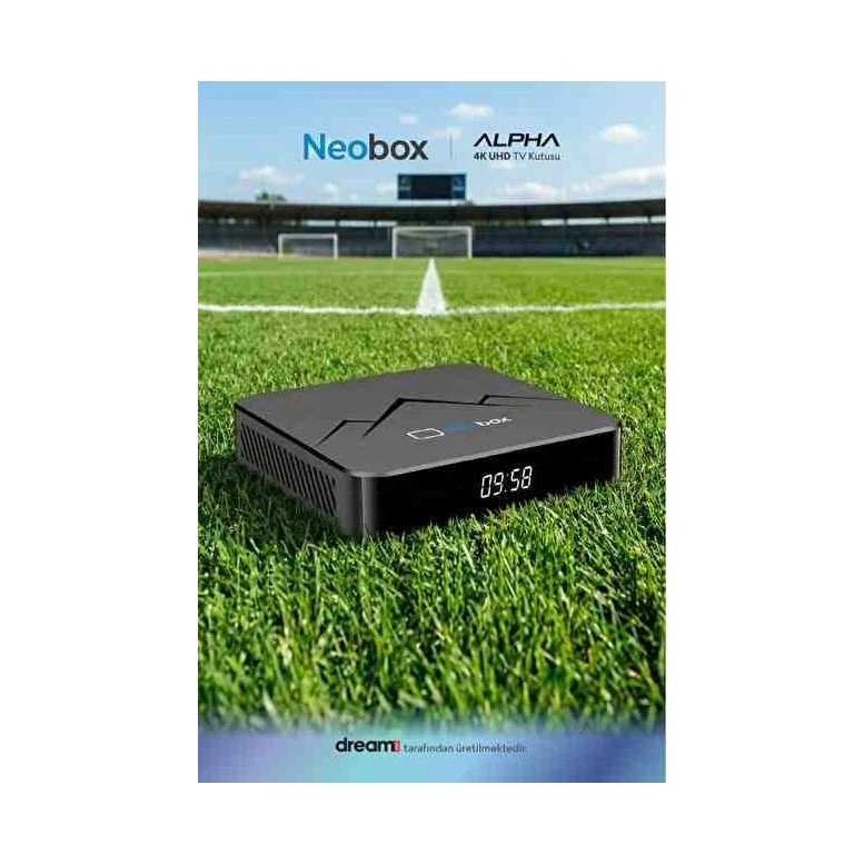Neobox Alpha 4K UHD Tv Box| 2 GB Ram| 16 GB Hafıza | Android 14 | Dört Çekirdekli Işlemci|