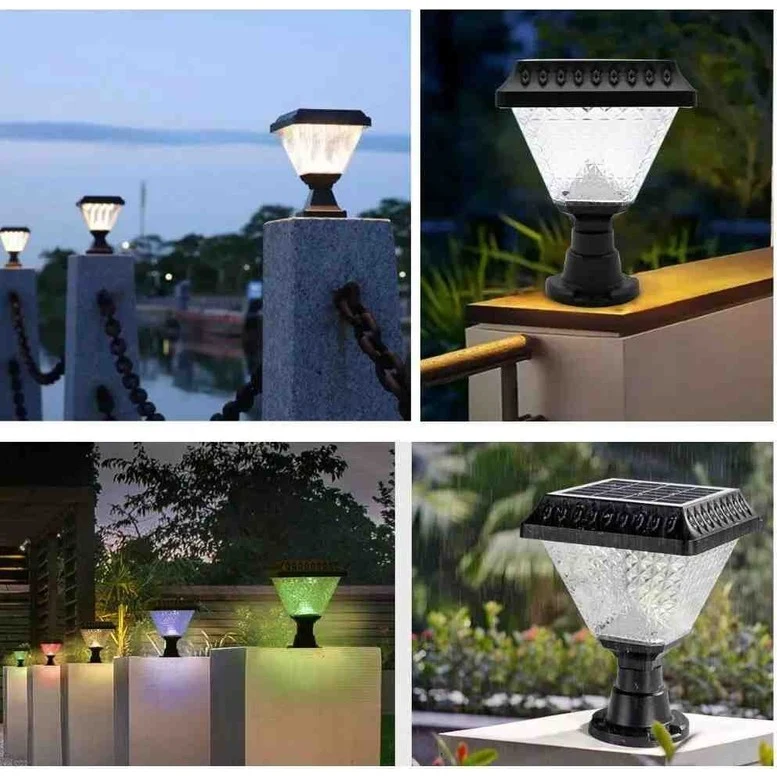 Noas Solar Bahçe Aydınlatma Set Üstü LED Armatür Işık, Gündüz Gece Sensörlü 2 Yıl Garantili
