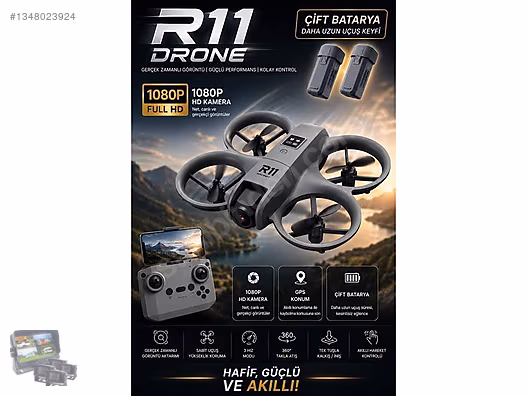 R11 Mini Drone – Çift Bataryalı